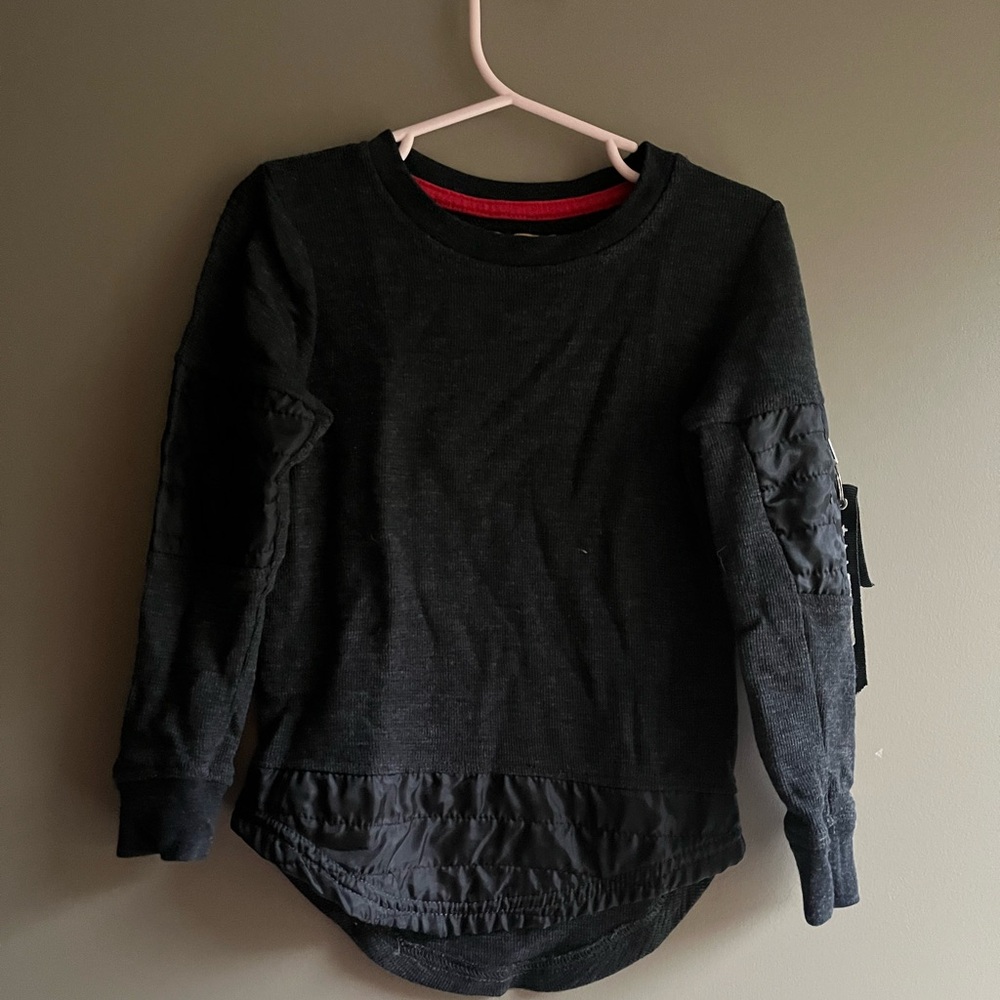 Scoop Kids Long Sleeve Tee - Black